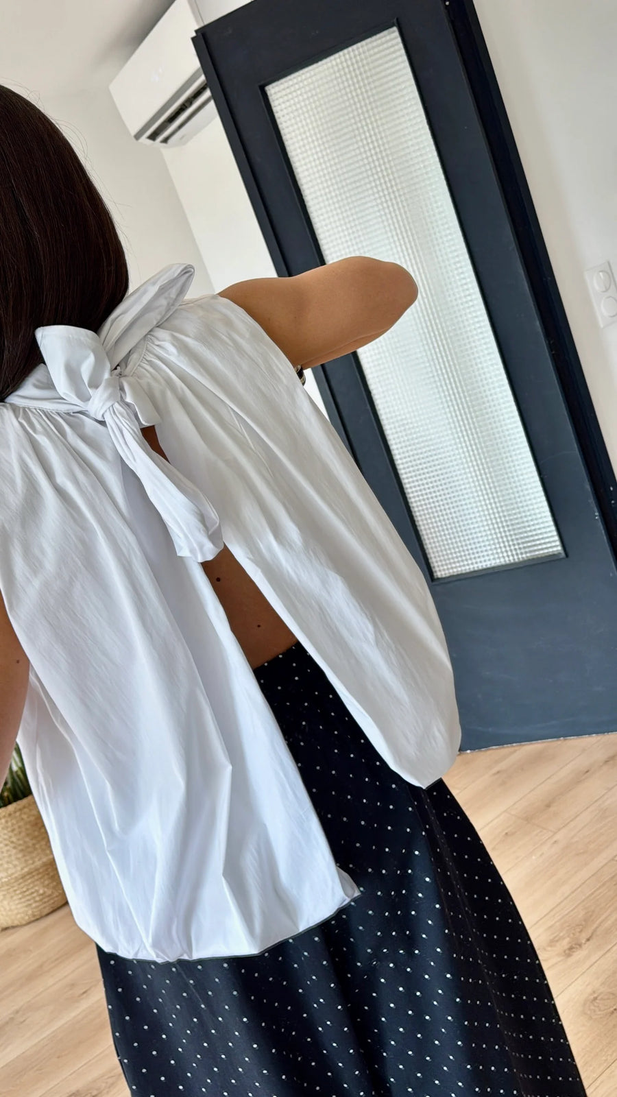 BLOUSE « VALENTINA » BLANCHE 1