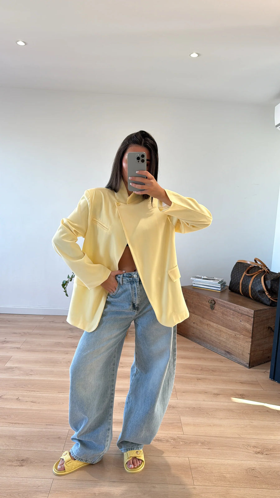 BLAZER « IRIS » JAUNE 3