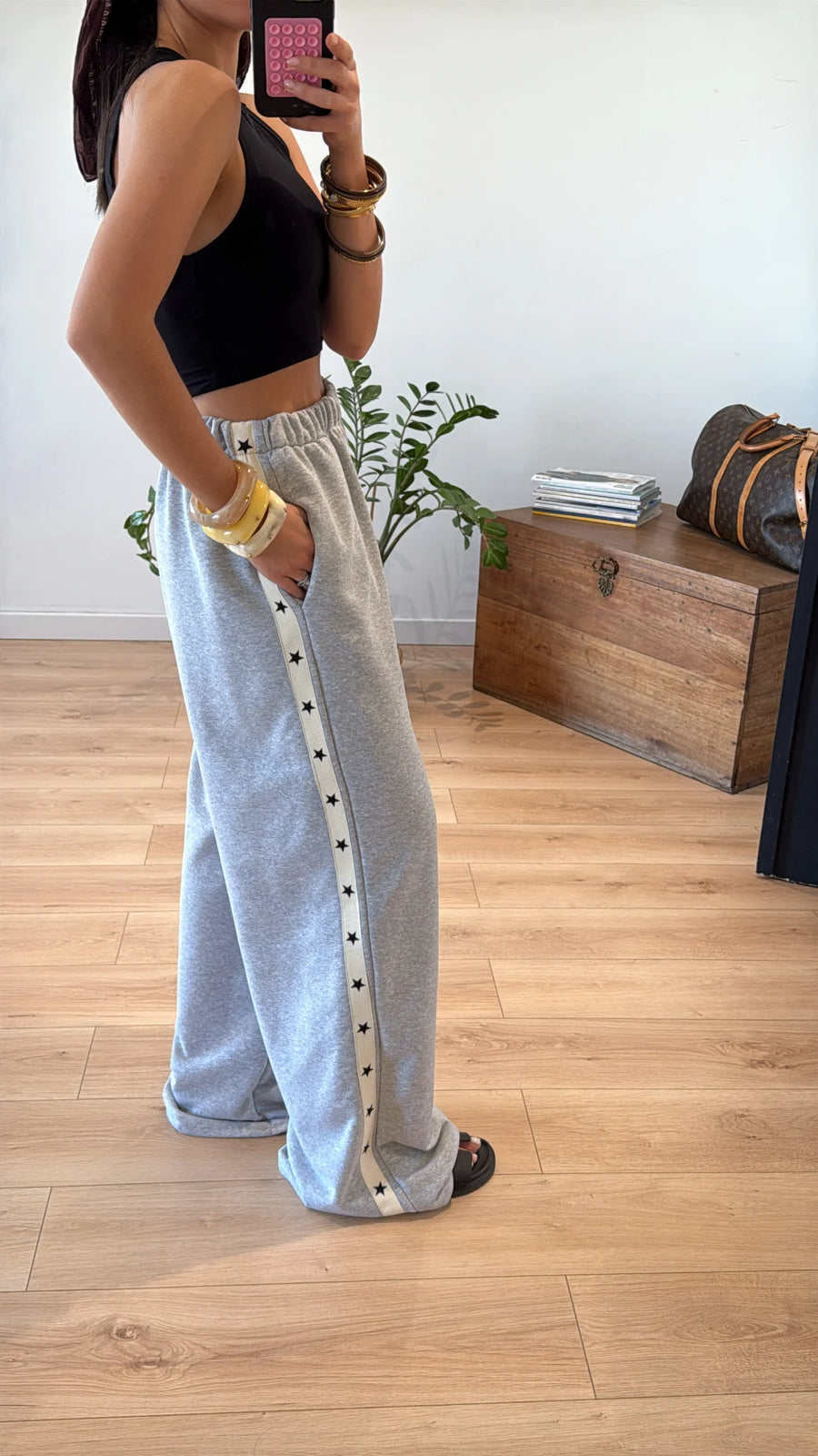 "PORTO" GREY JOGGERS 3
