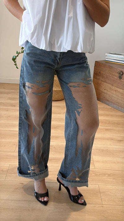 JEAN WIDE LEG « PALOMA »