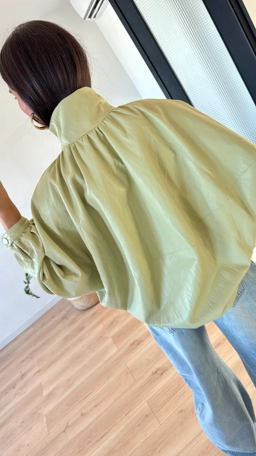 VESTE « MARIJN » VERT AMANDE 2