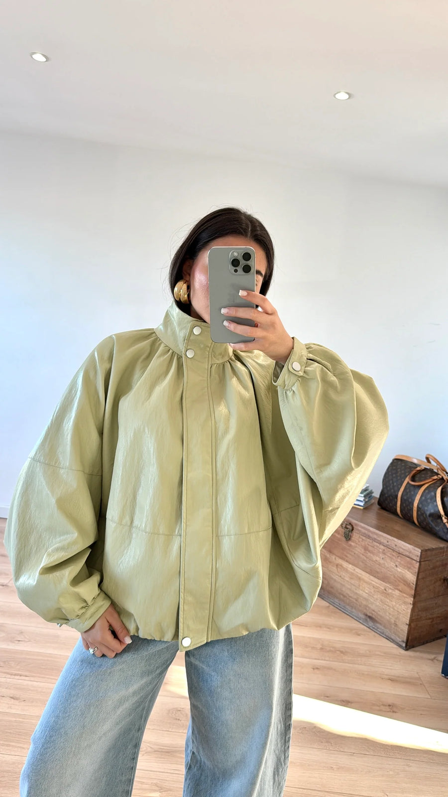 VESTE « MARIJN » VERT AMANDE 3