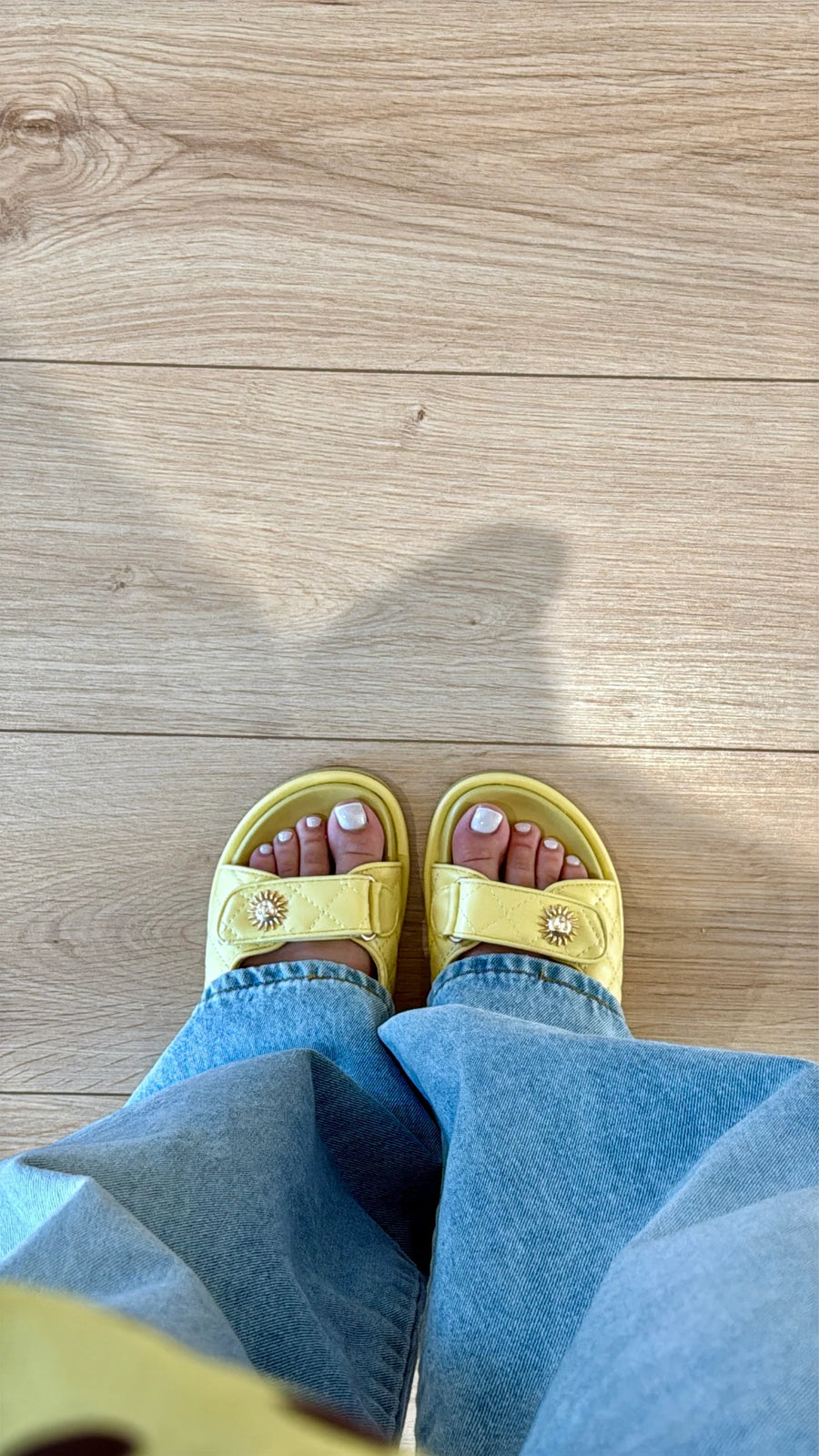 SANDALES « LOTTE » JAUNE 1