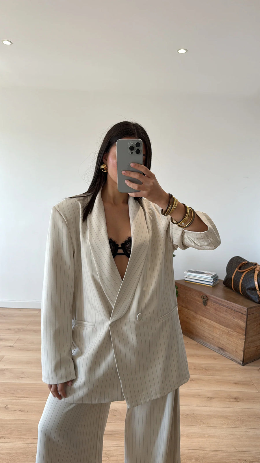BLAZER « MARCELLO » BEIGE 2
